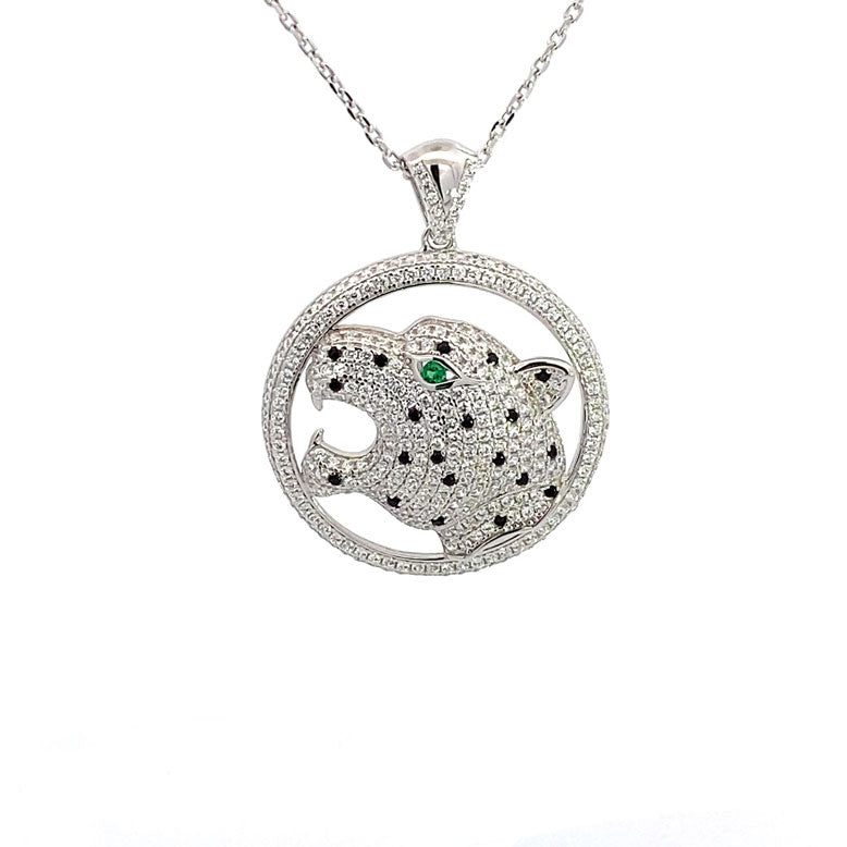 Ralf Scharrer meets Vinczenza!  925 Silber rhodiniertes Collier Design "Leo"