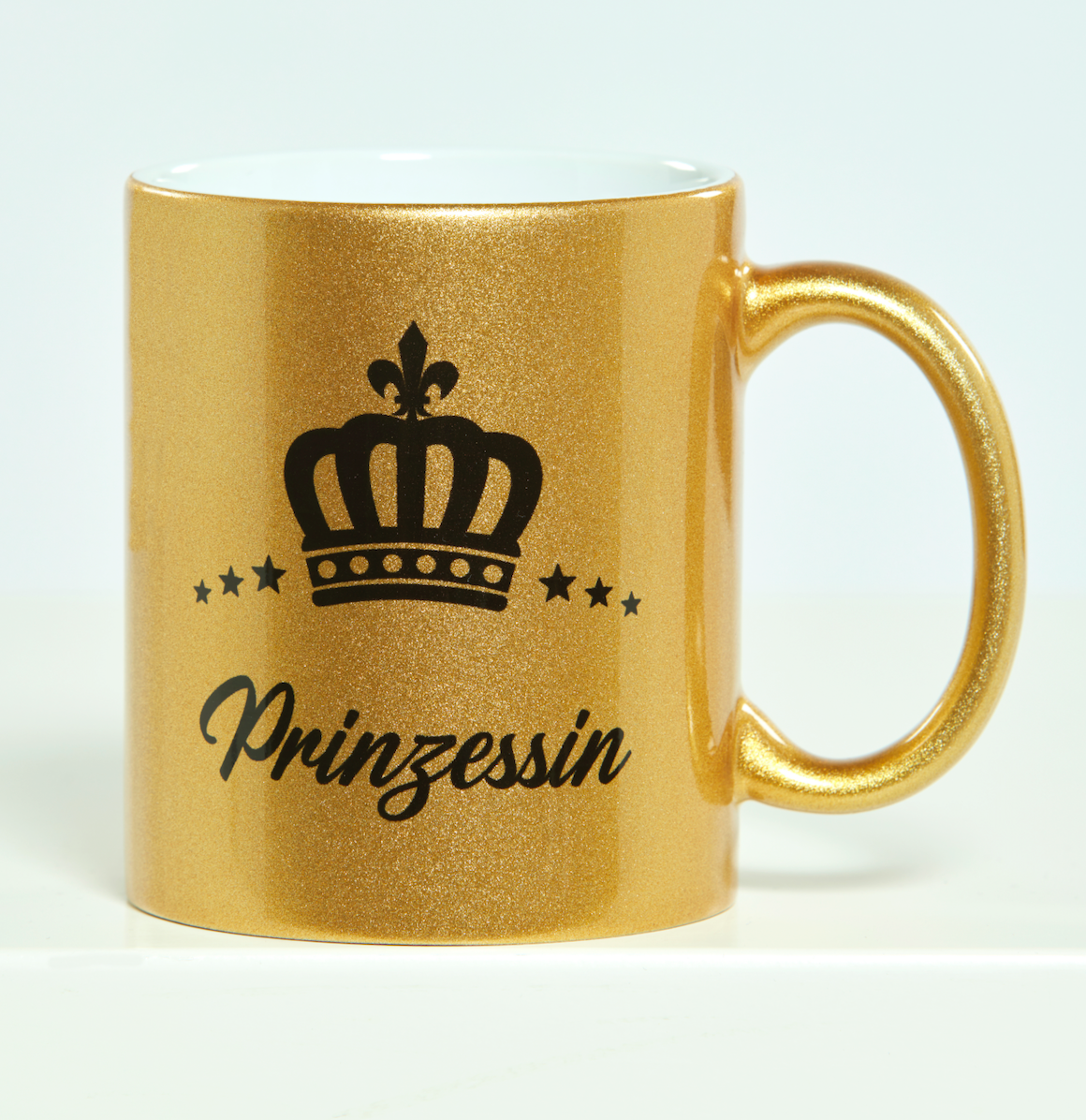 Dein Kaffee- Becher- er gehört zu dir! goldener, silberner oder pinker Becher