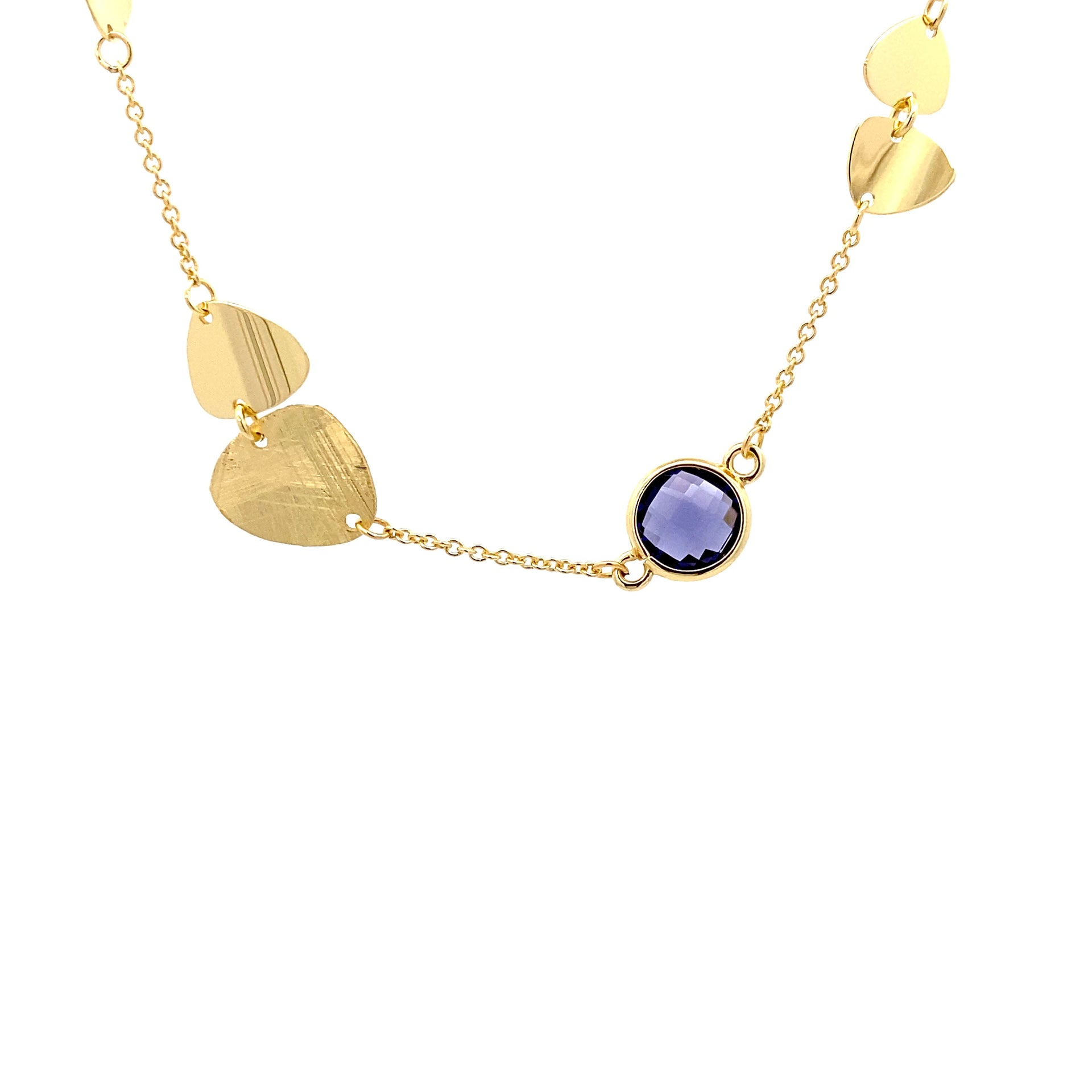 Ralf Scharrer meets Vinczenza! silbernes Armband mit facettiertem Amethyst, poliert